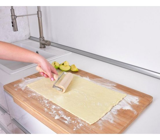 GoEco Rozvláček na těsto z bukového dřeva 13cm