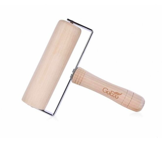 GoEco Rozvláček na těsto z bukového dřeva 13cm