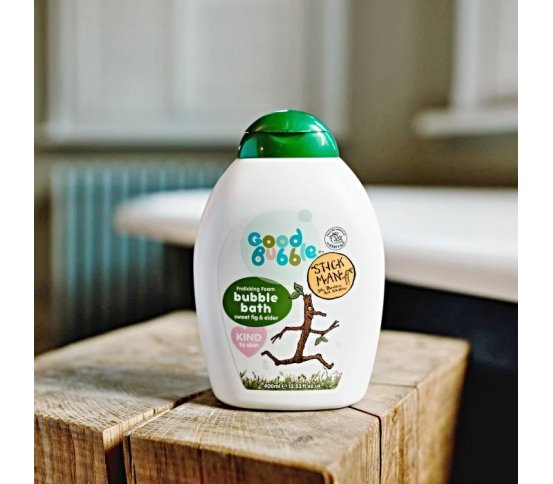 Good Bubble Dětská pěna do koupele Sladký fík a Černý bez 400ml