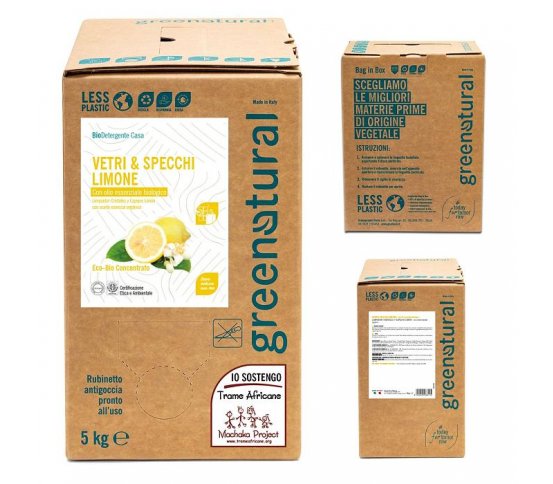 Greenatural Čistič na sklo a zrcadla citron 5l