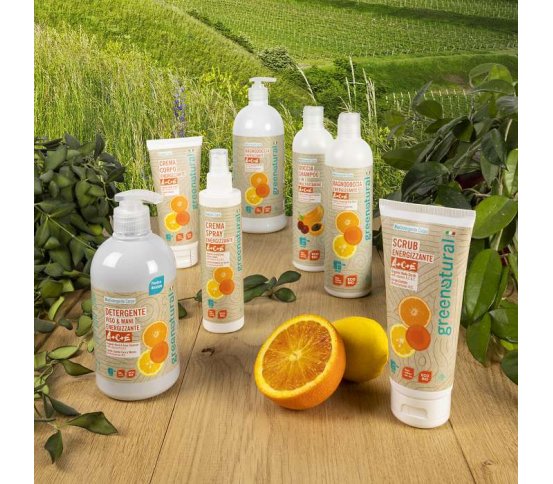 Greenatural Povzbuzující sprchový gel s vitamíny ACE BIO 1l 1