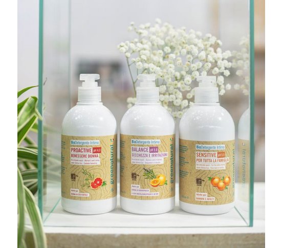 Greenatural Intimní mycí gel Dailycare měsíček a levandule BIO 500ml