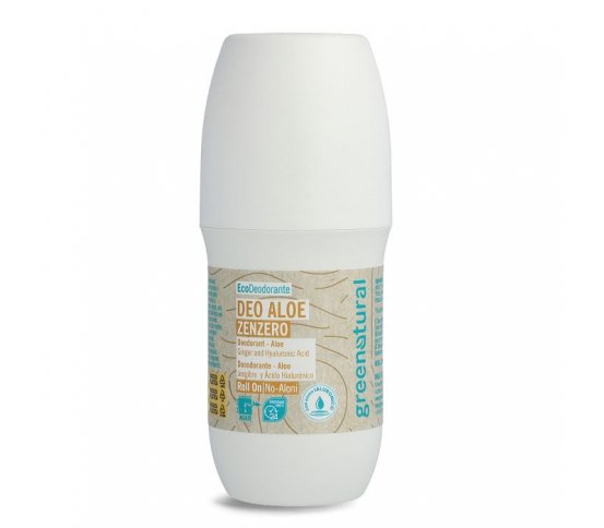 Greenatural Minerální deodorant roll on zázvor BIO 75ml