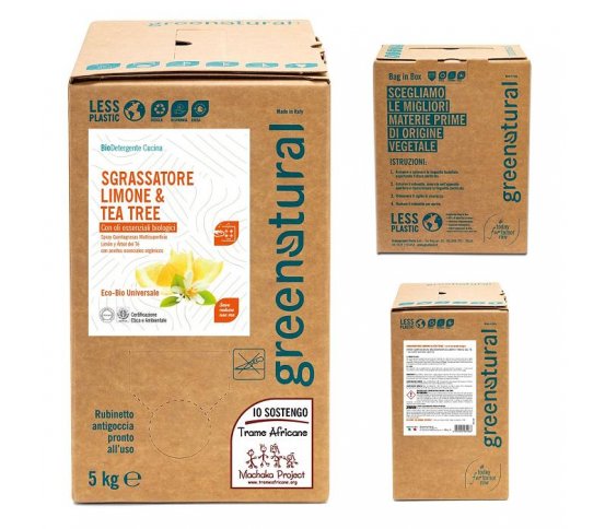 Greenatural Multifunkční odmašťovač povrchů citron a tea tree 5l
