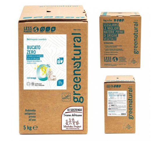 Greenatural Prací gel bez vůně 5l