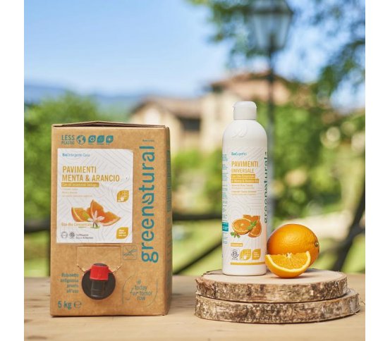 Greenatural Prostředek na mytí nádobí aloe vera a citron 5l