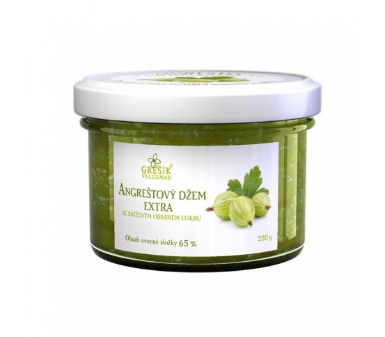 Grešík Angreštový džem extra speciální 220g
