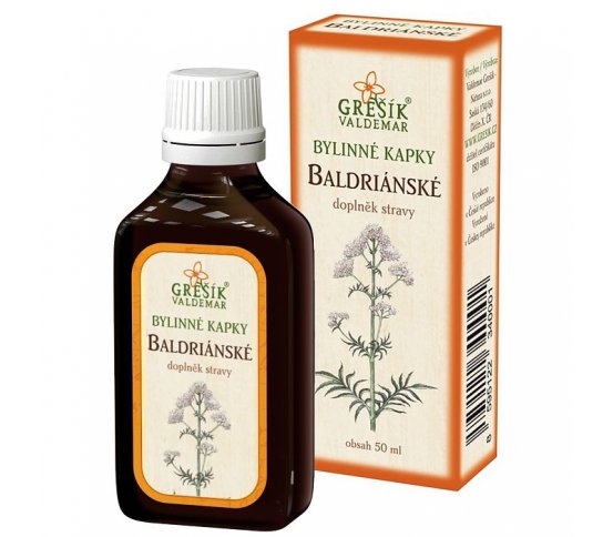 Grešík Baldriánské kapky 50ml