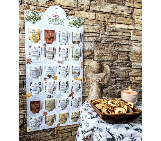 Grešík Čajový adventní kalendář 24 n.s.