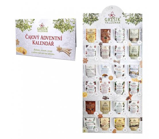 Grešík Čajový adventní kalendář 24 n.s.