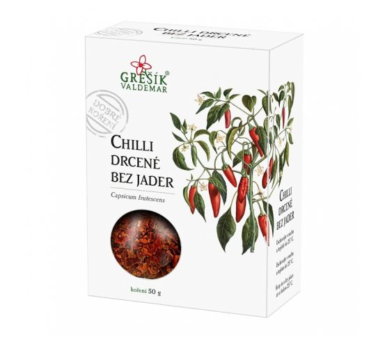 Grešík Chilli drcené bez jader 50g