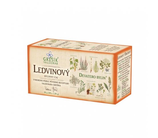 Grešík Devatero bylin Ledvinový čaj n.s. 20x1,5g