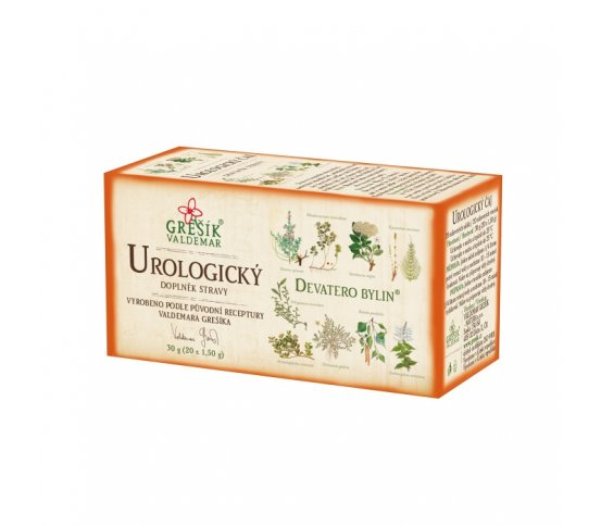 Grešík Devatero bylin Urologický čaj n.s. 20x1,5g
