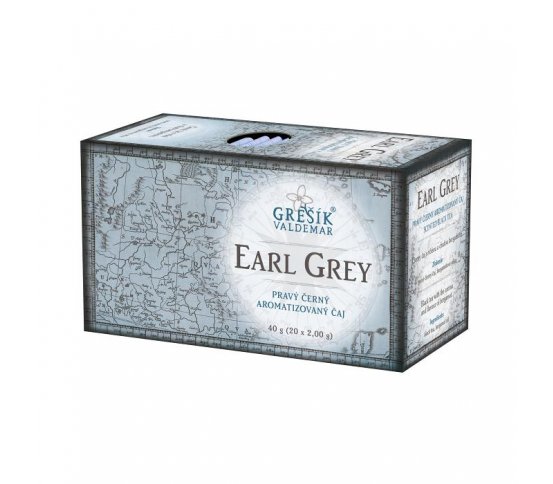 Grešík Earl Grey Černý čaj n.s. 20x2g