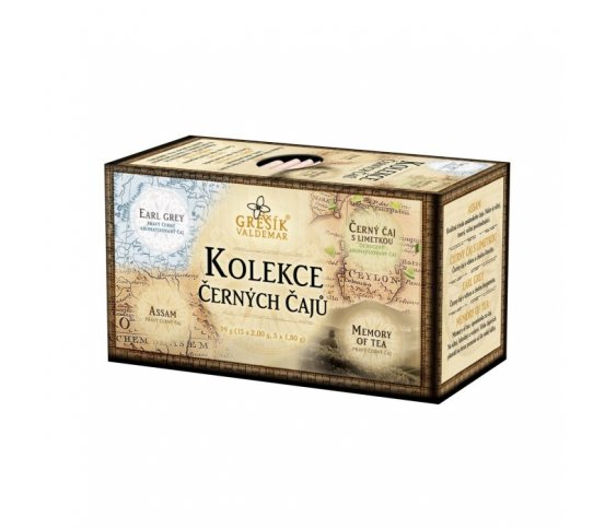 Grešík Kolekce Černých čajů 4x5 n.s.