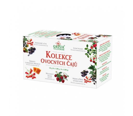 Grešík Kolekce Ovocných čajů 5x4 n.s.