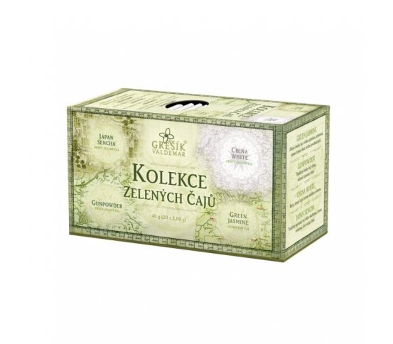 Grešík Kolekce Zelených čajů 4x5 n.s.