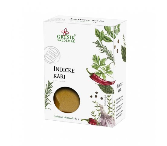 Grešík Kořenící směs Indické kari 50g