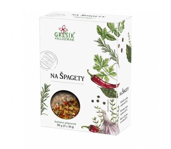 Grešík Kořenící směs Na špagety 30g