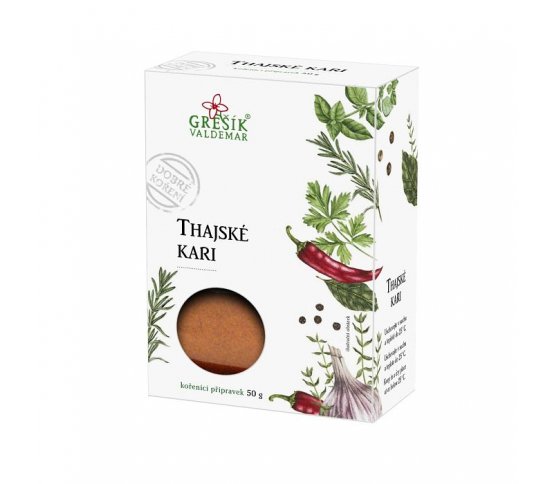 Grešík Kořenící směs Thajské kari 50g