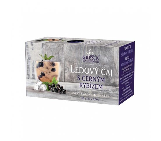 Grešík Ledový čaj s černým rybízem n.s. 20x2g
