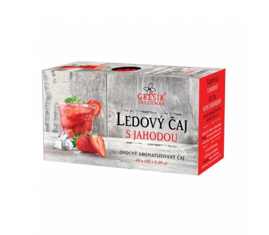 Grešík Ledový čaj s jahodou n.s. 20x2g