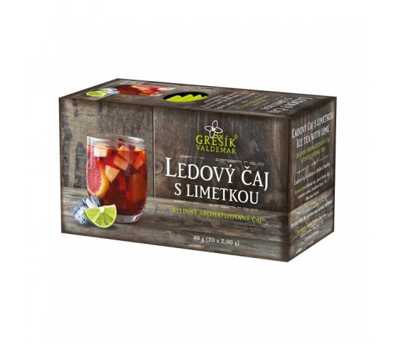 Grešík Ledový čaj s limetkou n.s. 20x2g
