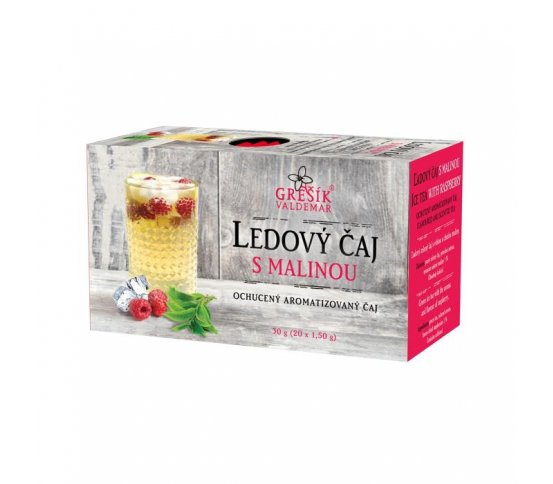 Grešík Ledový čaj s malinou n.s. 20x1,5g