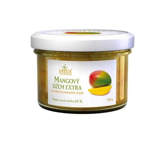 Grešík Mangový džem extra speciální 220g