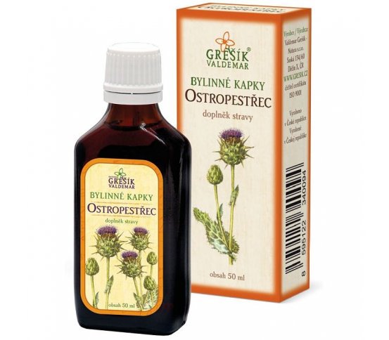 Grešík Ostropestřec kapky 50ml