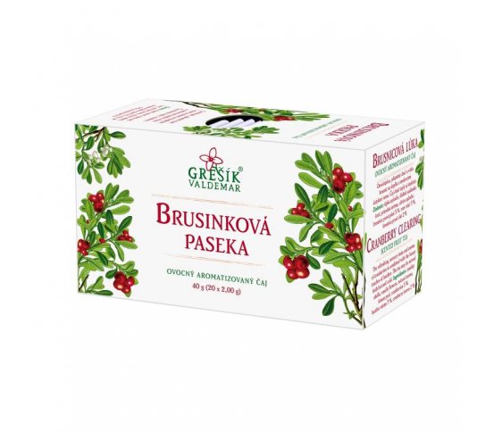 Grešík Ovocný čaj Brusinková paseka n.s. 20x2g