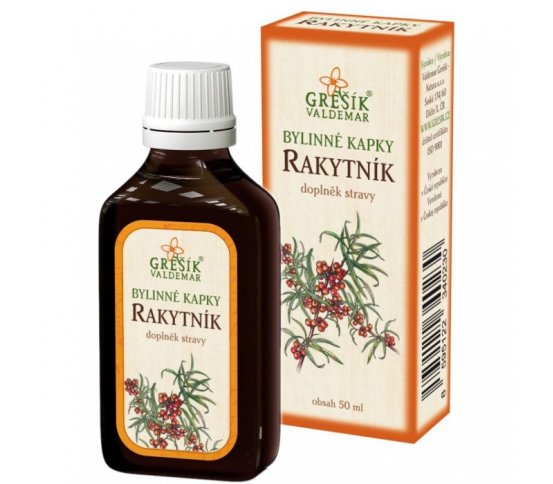 Grešík Rakytník kapky 50ml