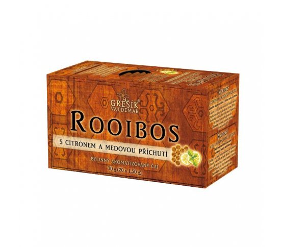 Grešík Rooibos citron a med n.s. 20x1,5g