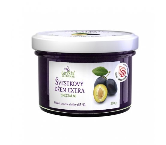 Grešík Švestkový džem extra speciální 220g