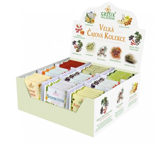 Grešík Velká čajová kolekce 9x10 n.s.