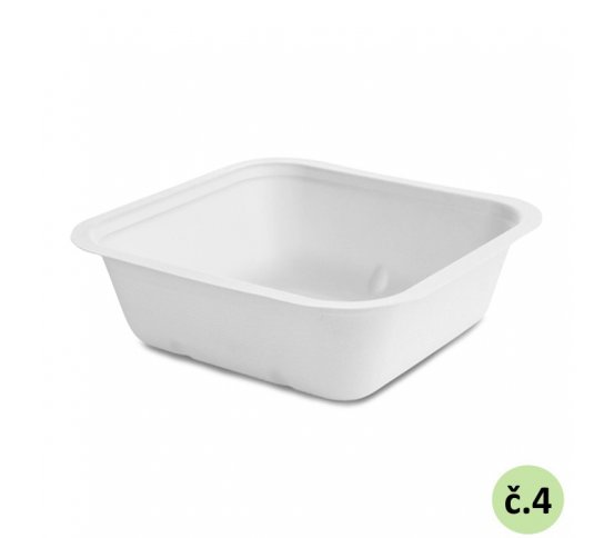 Gurmánský box 1000ml č.4 (50ks) - cukrová třtina