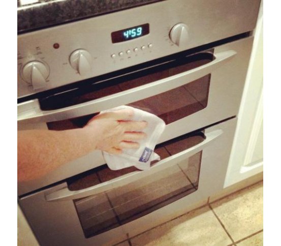 Ekologický hadřík na nerezové povrchy