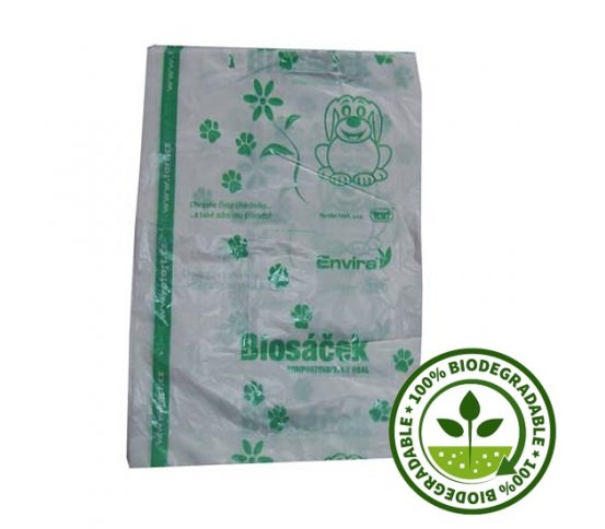 HBABio Kompostovatelné sáčky na psí exkrementy (50ks)