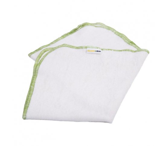 Hebká utěrka z bambusu a biobavlny - malá Yellow 