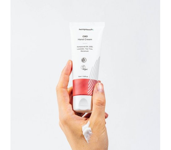 Hemptouch konopný CBD krém na ruce 75ml přírodní bio