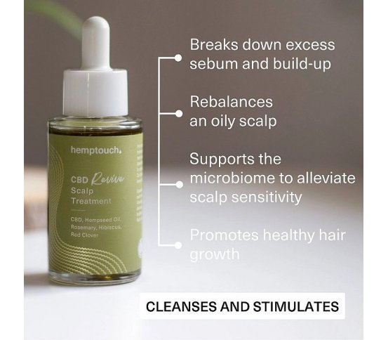bio Hemptouch Intenzivní kúra pro pokožku hlavy CBD Revive 50ml