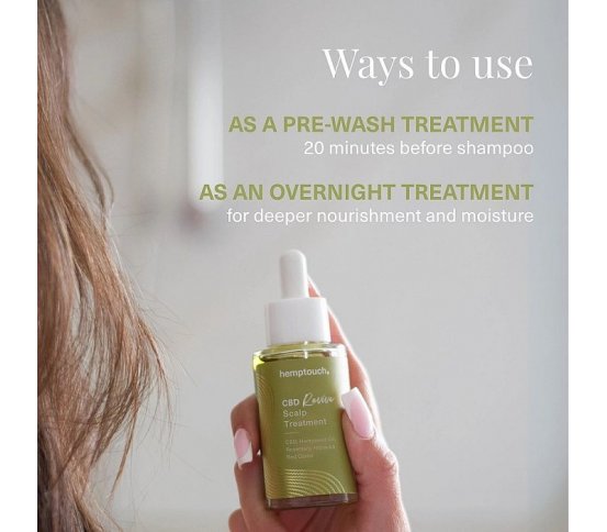 Přírodní Hemptouch Intenzivní kúra pro pokožku hlavy CBD Revive 50ml