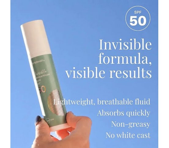 Hemptouch Minerální Opalovací fluid Invisible SPF 50 50ml 6