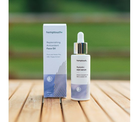 Hemptouch Obnovující antioxidační pleťový olej 30ml přírodní