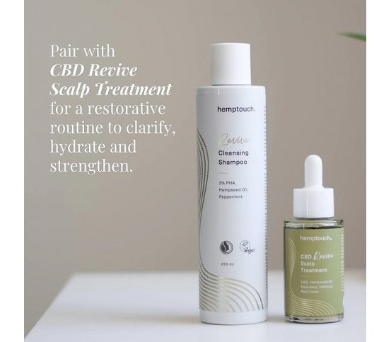 Borůvkový Hemptouch Intenzivní kúra pro pokožku hlavy CBD Revive 50ml