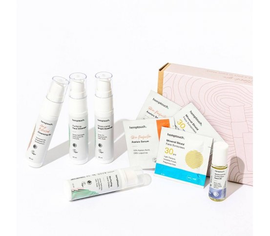 Hemptouch Set Mini´s Vyživující set pro suchou, citlivou a zralou pleť