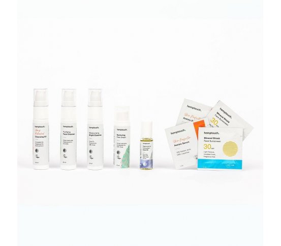Gravitas Hemptouch Set Mini´s Vyživující set pro suchou, citlivou a zralou pleť