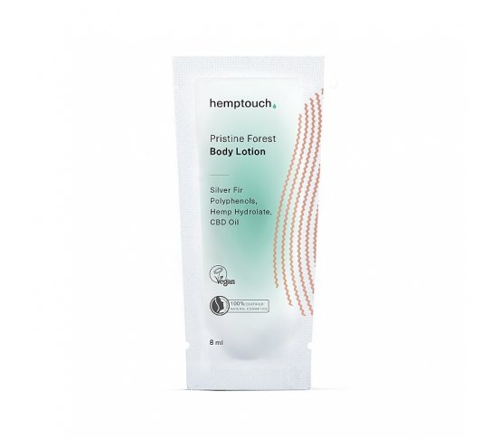 Hemptouch Tělové mléko Pristine Forest - vzorek 8ml