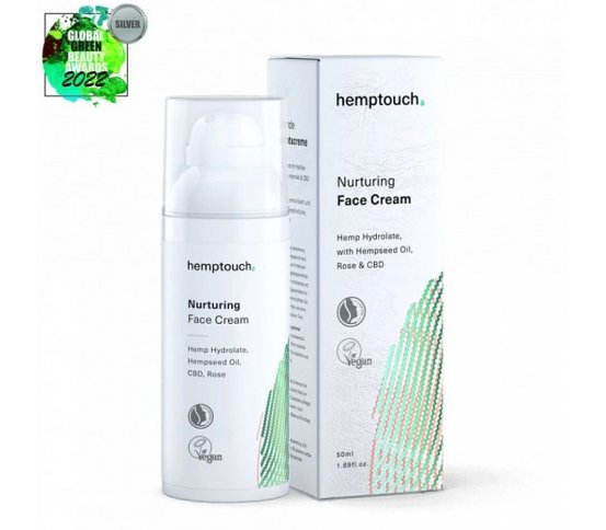 Hemptouch Vyživující pleťový krém - vzorek 2ml plné balení