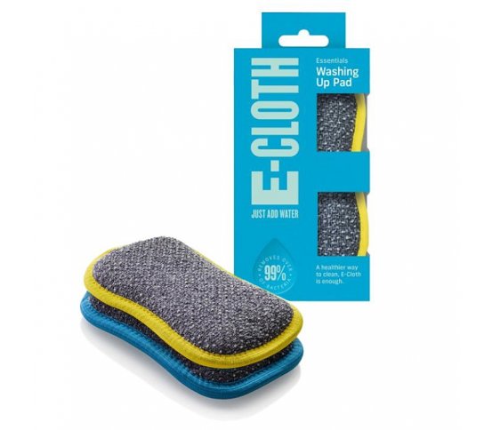 Houbička na nádobí z mikrovlákna - 2 kusy E-cloth